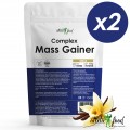 Atletic Food Гейнер Complex Mass Gainer (ваниль) - 3000 грамм (2 шт по 1500 г)